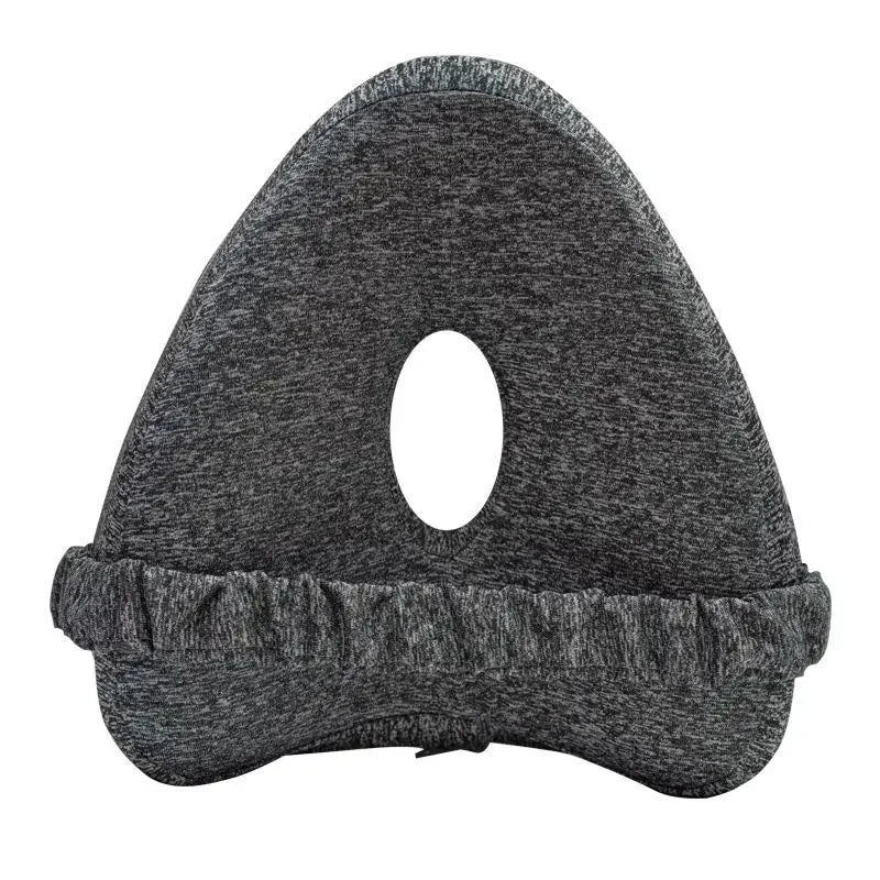 Memory Foam Knee Support Pillow - Light Gray