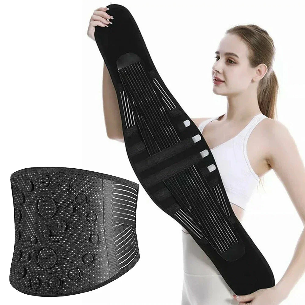 Thermal Mag Lumbar Belt - Gray