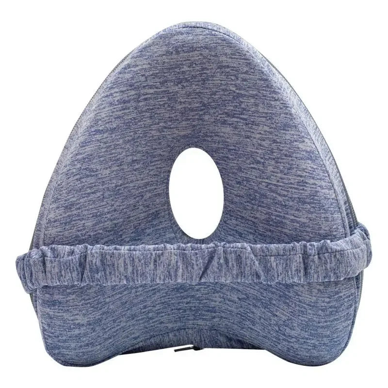 Memory Foam Knee Support Pillow - Light Gray