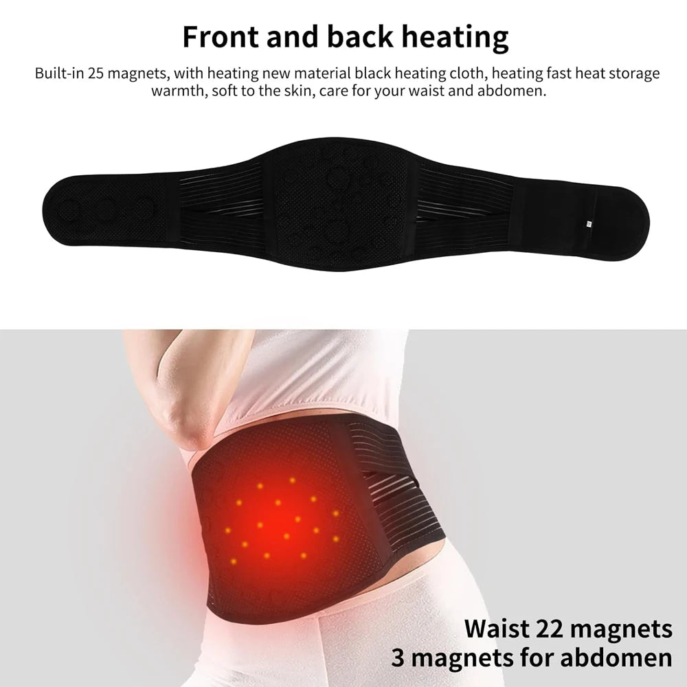 Thermal Mag Lumbar Belt - Gray