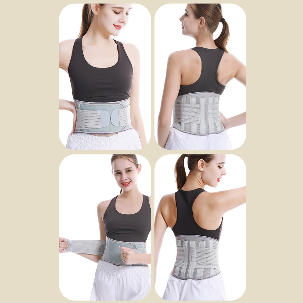 Thermal Mag Lumbar Belt - Gray