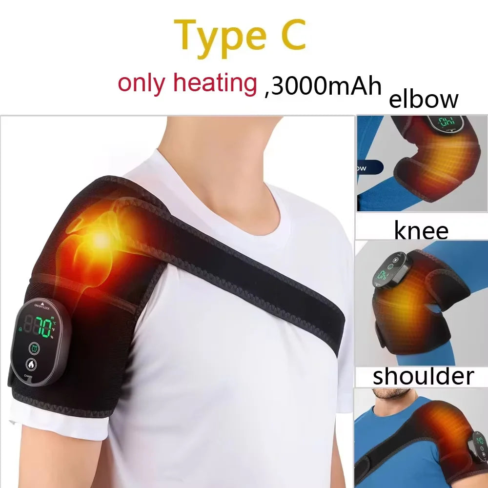 Electric Heating Shoulder Massager-Type C