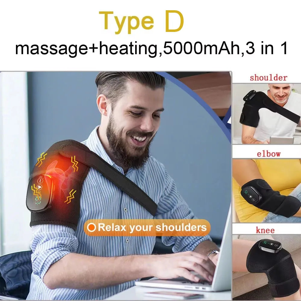 Electric Heating Shoulder Massager-Type C