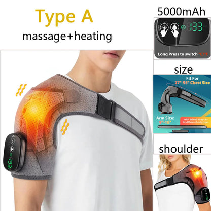 Electric Heating Shoulder Massager-Type C