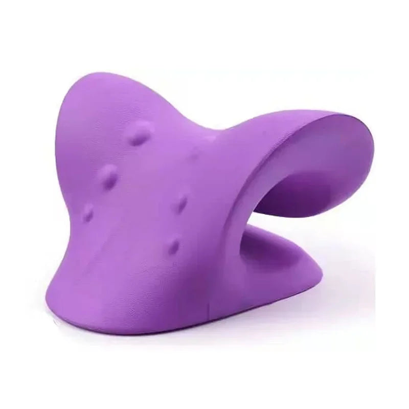 Cervical Massage Traction Pillow - Purple