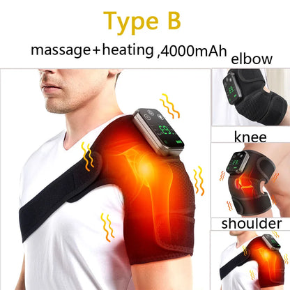 Electric Heating Shoulder Massager-Type C