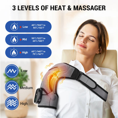 Electric Heating Shoulder Massager-Type C